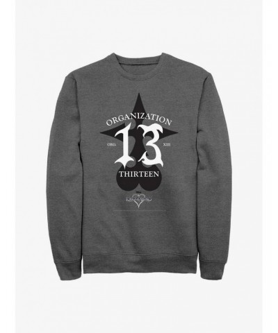 Disney Kingdom Hearts Organization Thirteen Crew Sweatshirt $14.39 Sweatshirts