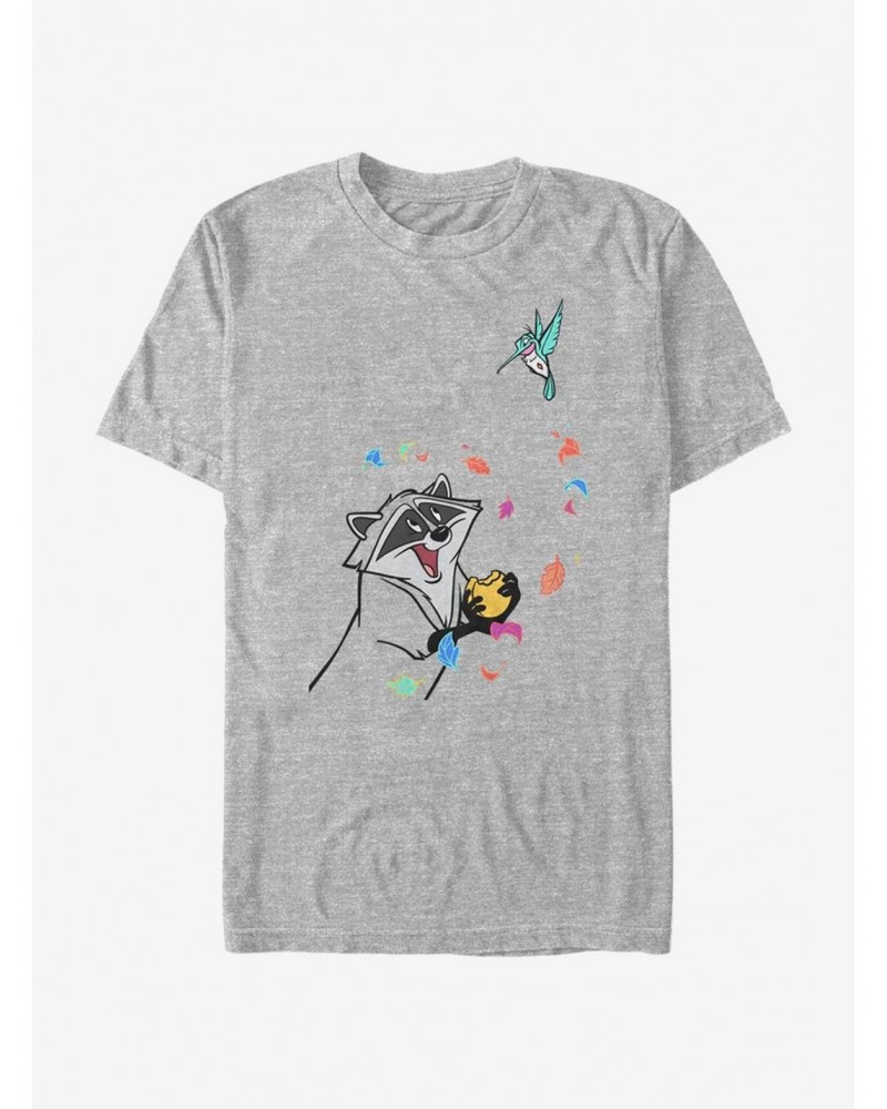 Disney Pocahontas Meeko And Flit T-Shirt $7.89 T-Shirts