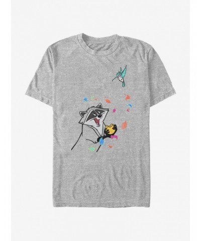 Disney Pocahontas Meeko And Flit T-Shirt $7.89 T-Shirts