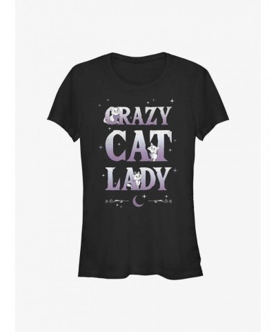 Disney The Aristocats Crazy Cat Lady Girls T-Shirt $9.46 T-Shirts