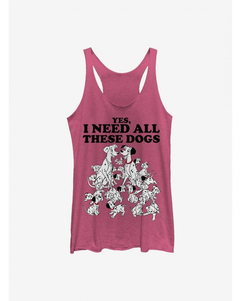 Disney 101 Dalmatians All These Dogs Girls Tank $12.17 Tanks