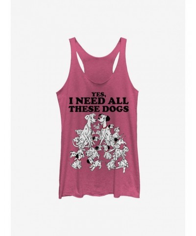 Disney 101 Dalmatians All These Dogs Girls Tank $12.17 Tanks