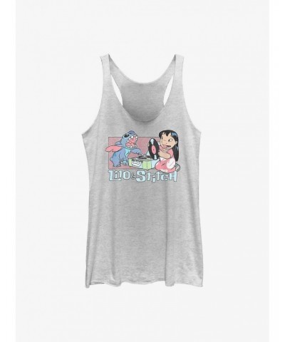 Disney Lilo & Stitch Duo Records Girls Tank $11.14 Tanks