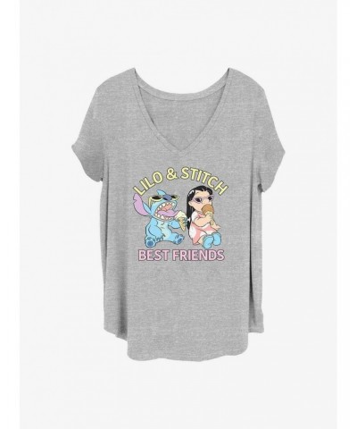 Disney Lilo & Stitch Best Friends Girls T-Shirt Plus Size $12.14 T-Shirts