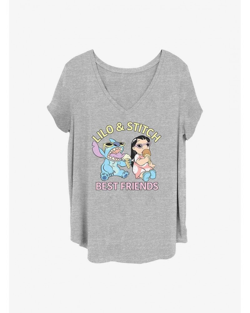 Disney Lilo & Stitch Best Friends Girls T-Shirt Plus Size $12.14 T-Shirts