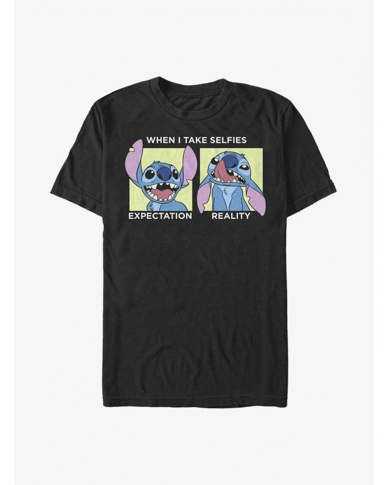 Disney Lilo & Stitch Selfie T-Shirt $7.89 T-Shirts