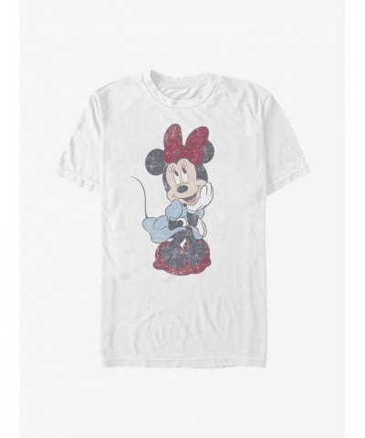 Disney Minnie Mouse Simple Minnie Sit T-Shirt $10.04 T-Shirts