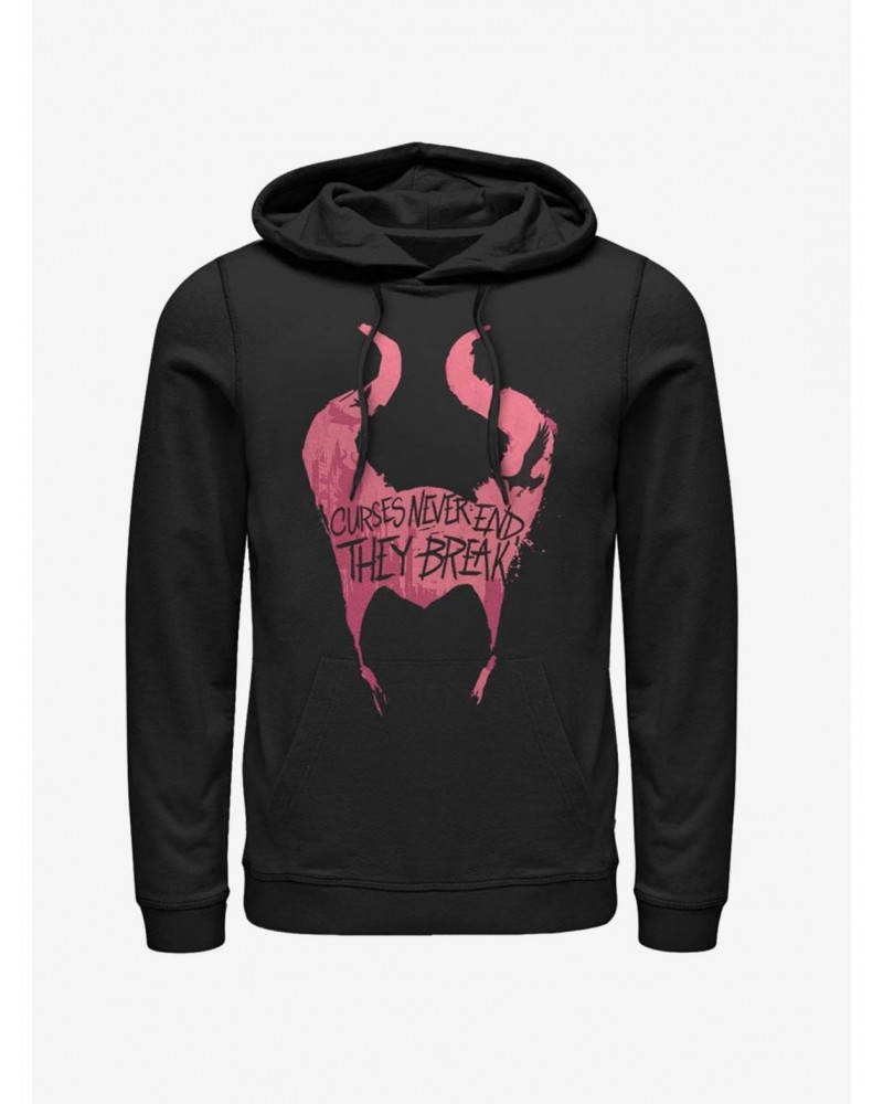 Disney Maleficent: Mistress Of Evil Curses Break Hoodie $16.16 Hoodies