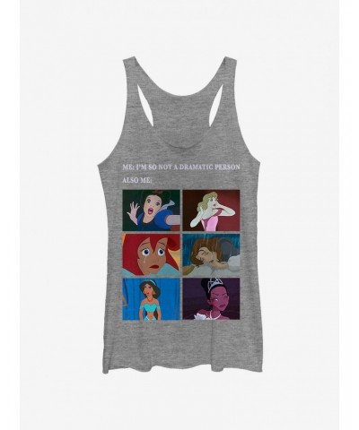 Disney Princess Drama Meme Girls Tank $8.55 Tanks