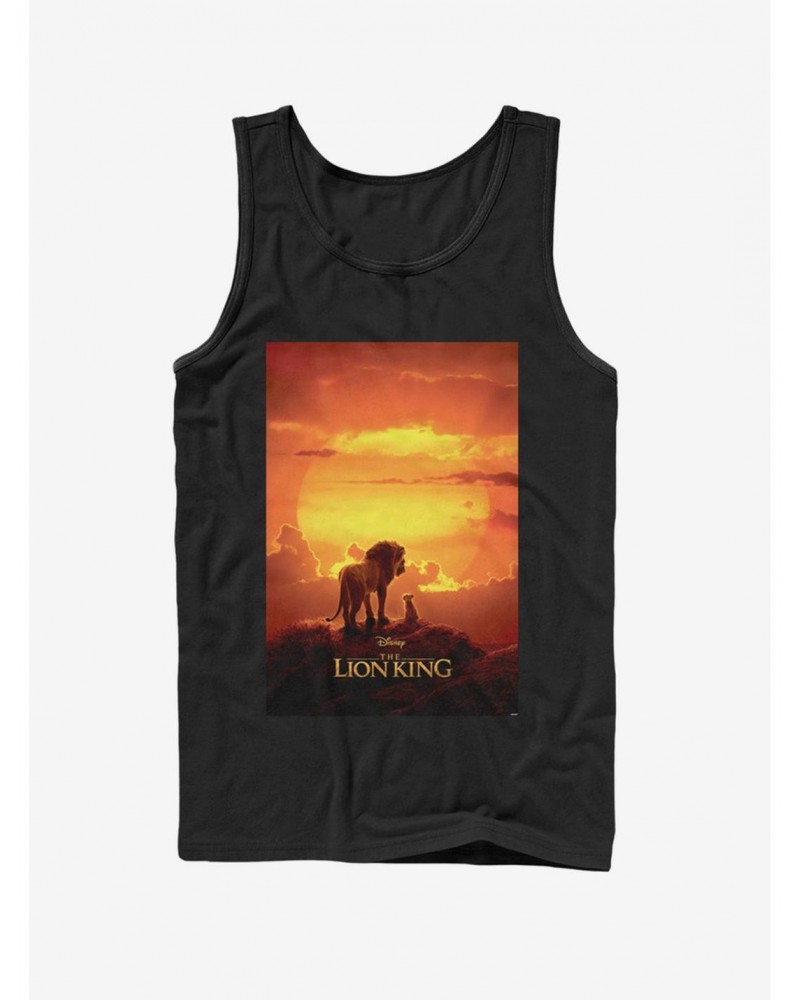 Disney The Lion King 2019 Pride Rock Poster Tank Top $11.45 Tops