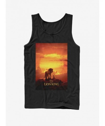 Disney The Lion King 2019 Pride Rock Poster Tank Top $11.45 Tops