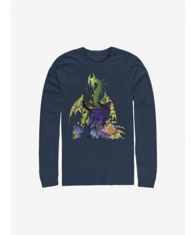 Disney Sleeping Beauty Dragon Form Long-Sleeve T-Shirt $11.52 T-Shirts