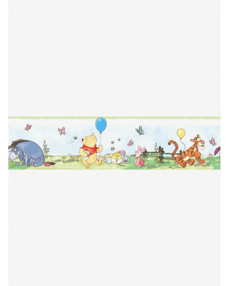 Disney Winnie The Pooh Toddler Peel & Stick Wallpaper Border $11.71 Merchandises