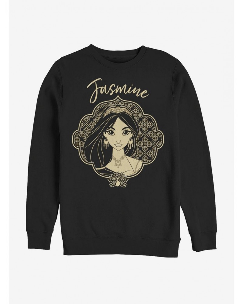 Disney Aladdin 2019 Jasmine Portrait Sweatshirt $12.55 Sweatshirts