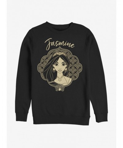 Disney Aladdin 2019 Jasmine Portrait Sweatshirt $12.55 Sweatshirts