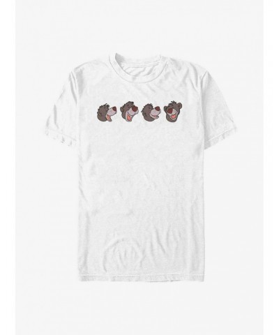 Disney The Jungle Book Baloo Faces T-Shirt $8.13 T-Shirts