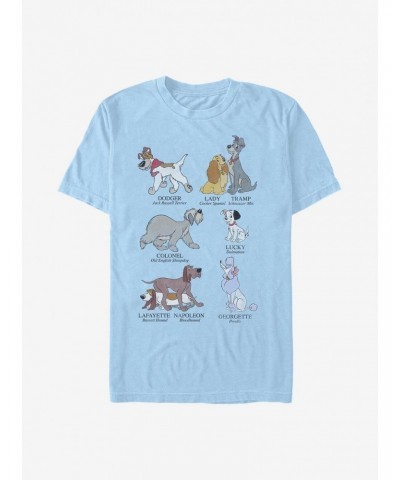 Disney Classic Dog Breeds T-Shirt $10.04 T-Shirts