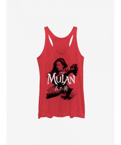 Disney Mulan Live Action Warrior Stance Girls Tank $11.40 Tanks