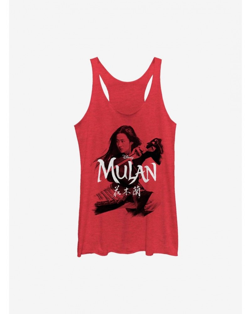 Disney Mulan Live Action Warrior Stance Girls Tank $11.40 Tanks