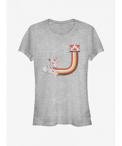 Disney Pixar Toy Story 4 Duke Caboom Girls T-Shirt $10.46 T-Shirts