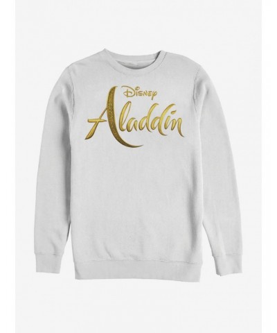 Disney Aladdin 2019 Aladdin Live Action Logo Sweatshirt $16.97 Sweatshirts