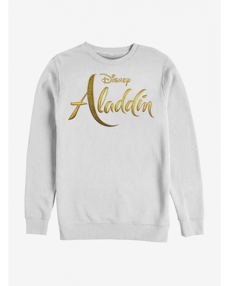 Disney Aladdin 2019 Aladdin Live Action Logo Sweatshirt $16.97 Sweatshirts