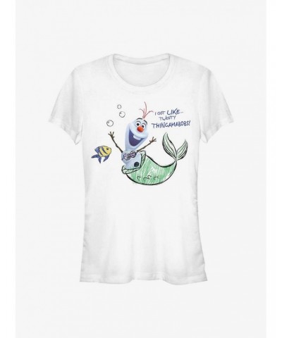 Disney Olaf Presents Olaf Mermaid Girls T-Shirt $7.47 T-Shirts