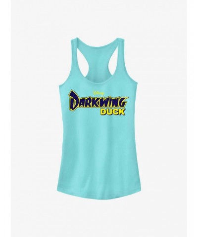 Disney Darkwing Duck Darkwing Logo Girls Tank $10.71 Tanks