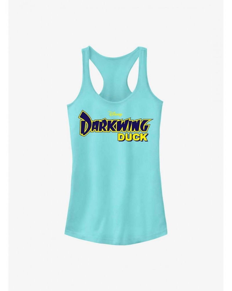 Disney Darkwing Duck Darkwing Logo Girls Tank $10.71 Tanks