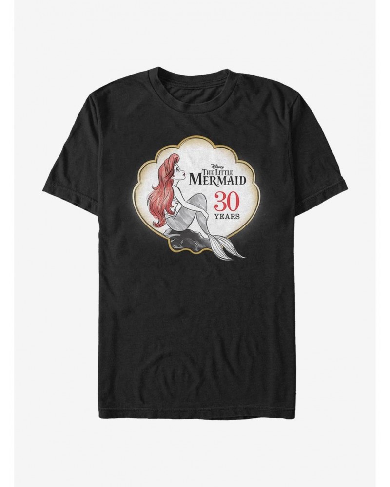 Disney Little Mermaid Anniversary Logo T-Shirt $7.41 T-Shirts