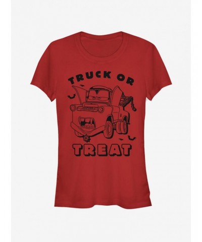 Disney Pixar Cars Truck Or Treat Girls T-Shirt $8.96 T-Shirts