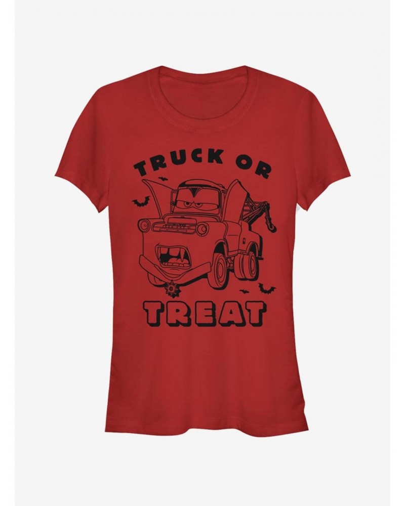 Disney Pixar Cars Truck Or Treat Girls T-Shirt $8.96 T-Shirts