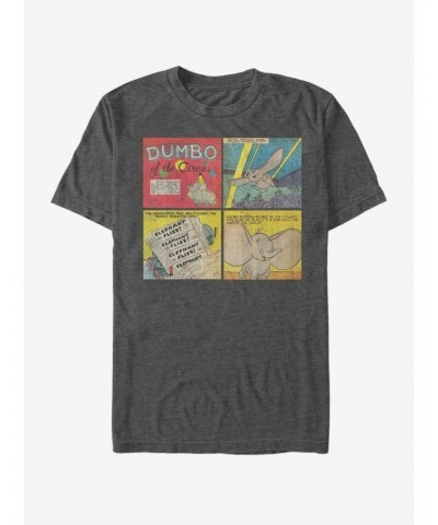 Disney Dumbo Comic Panel T-Shirt $7.89 T-Shirts