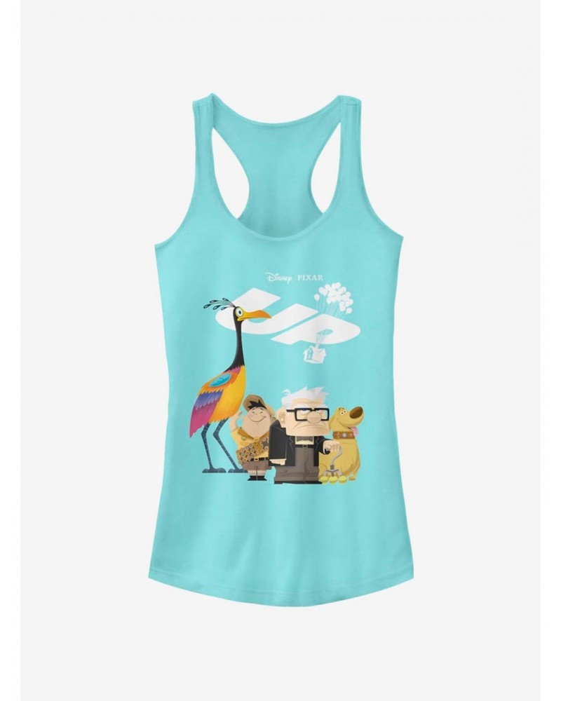 Disney Pixar Up Group Up Girls Tank $10.71 Tanks