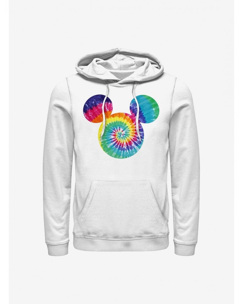 Disney Mickey Mouse Mickey Tie Dye Fill Hoodie $18.41 Hoodies