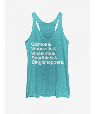 Disney Little Mermaid List Girls Tank $10.36 Tanks