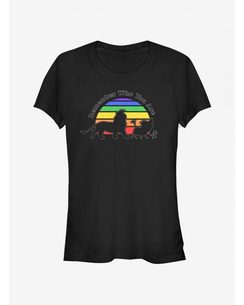 Disney The Lion King Remember Rainbow Girls T-Shirt $10.21 T-Shirts