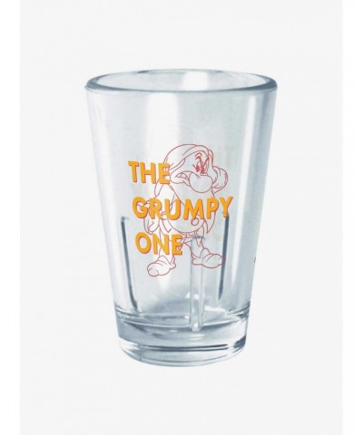 Disney Snow White and the Seven Dwarfs The Grumpy One Mini Glass $4.00 Glasses