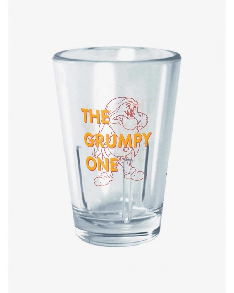 Disney Snow White and the Seven Dwarfs The Grumpy One Mini Glass $4.00 Glasses