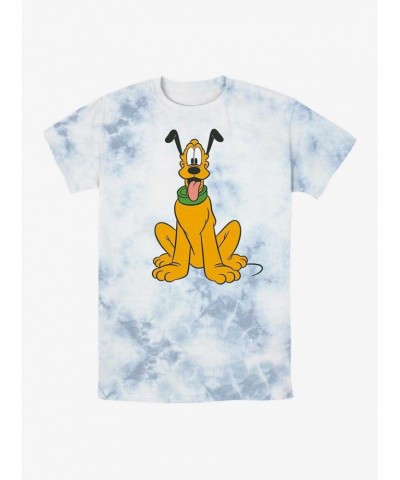 Disney Pluto Traditional Pluto Tie-Dye T-Shirt $12.69 T-Shirts