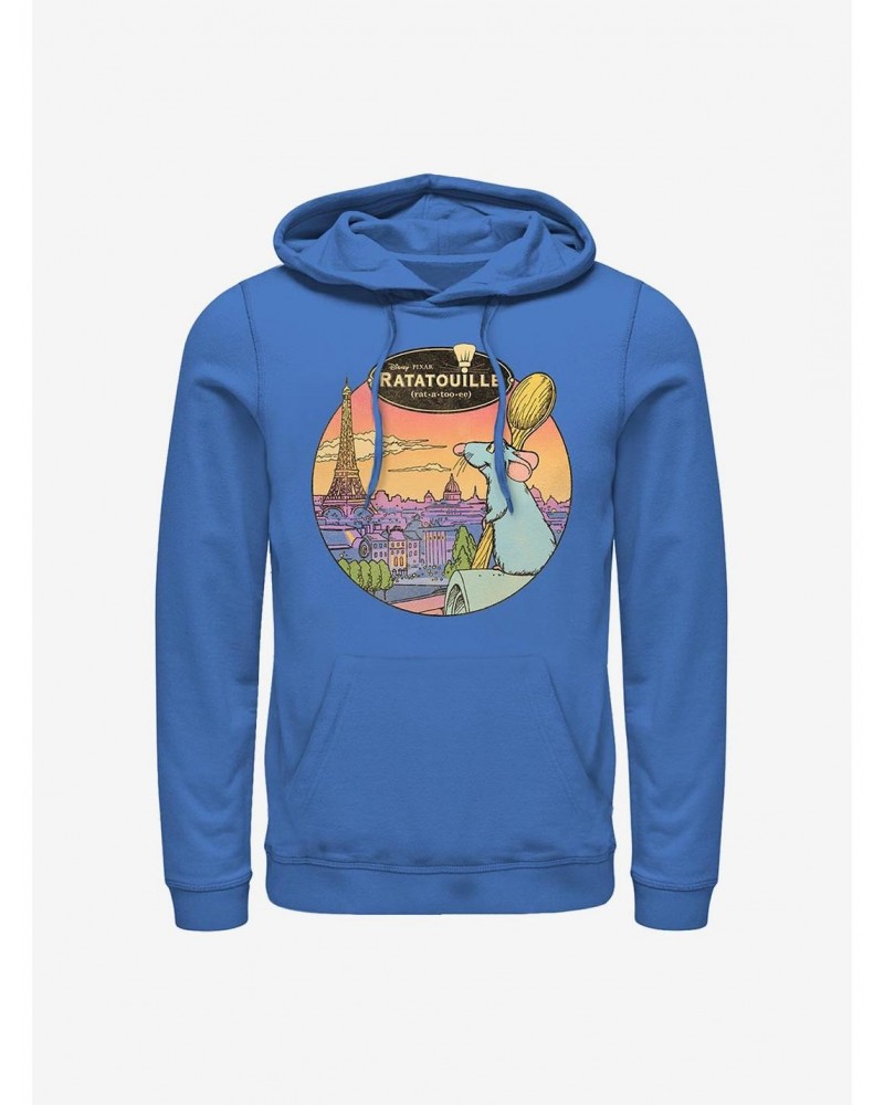 Disney Pixar Ratatouille Le Rat Parisian Hoodie $20.21 Hoodies