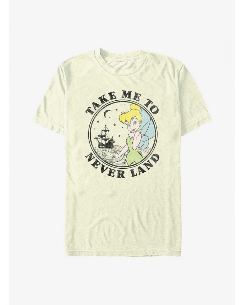 Disney Peter Pan Take Me To Never Land T-Shirt $11.95 T-Shirts