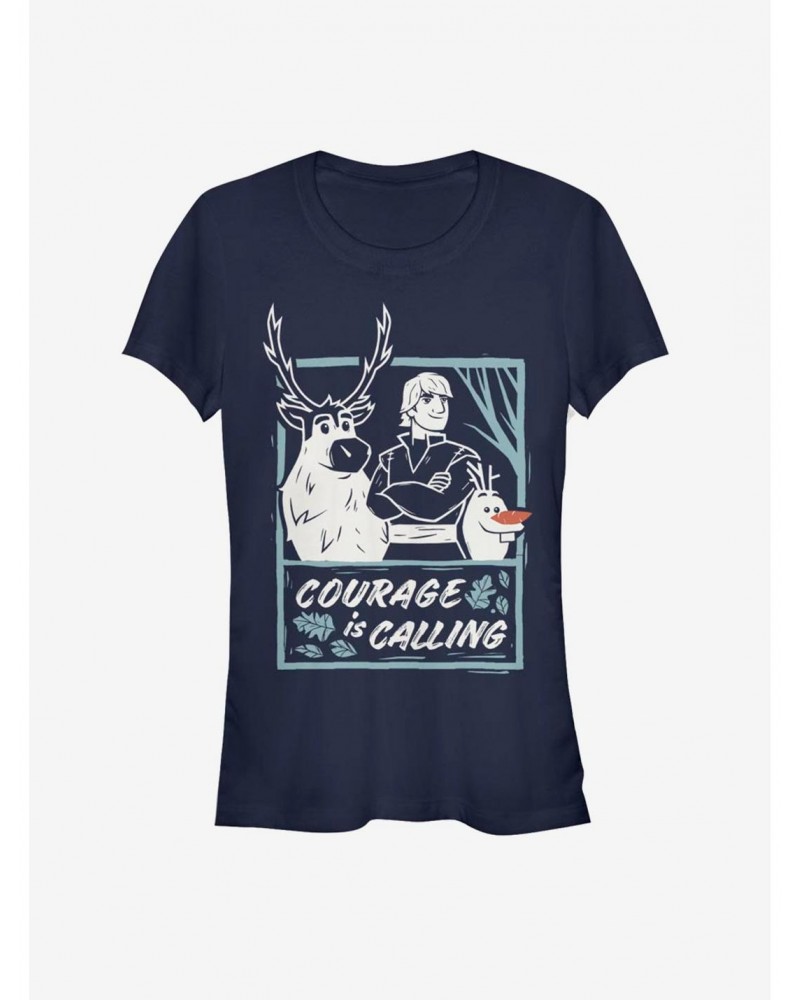 Frozen 2 Courage Calls Girls T-Shirt $9.71 T-Shirts