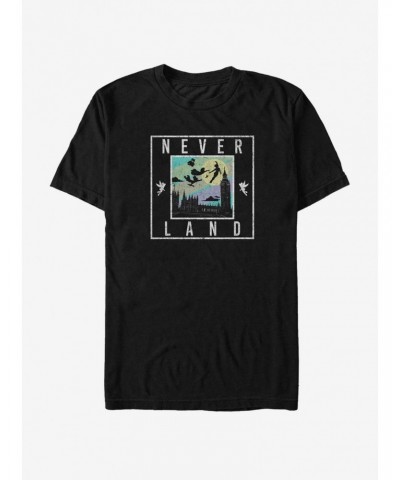 Disney Peter Pan London Skyline Silhouettes T-Shirt $7.17 T-Shirts