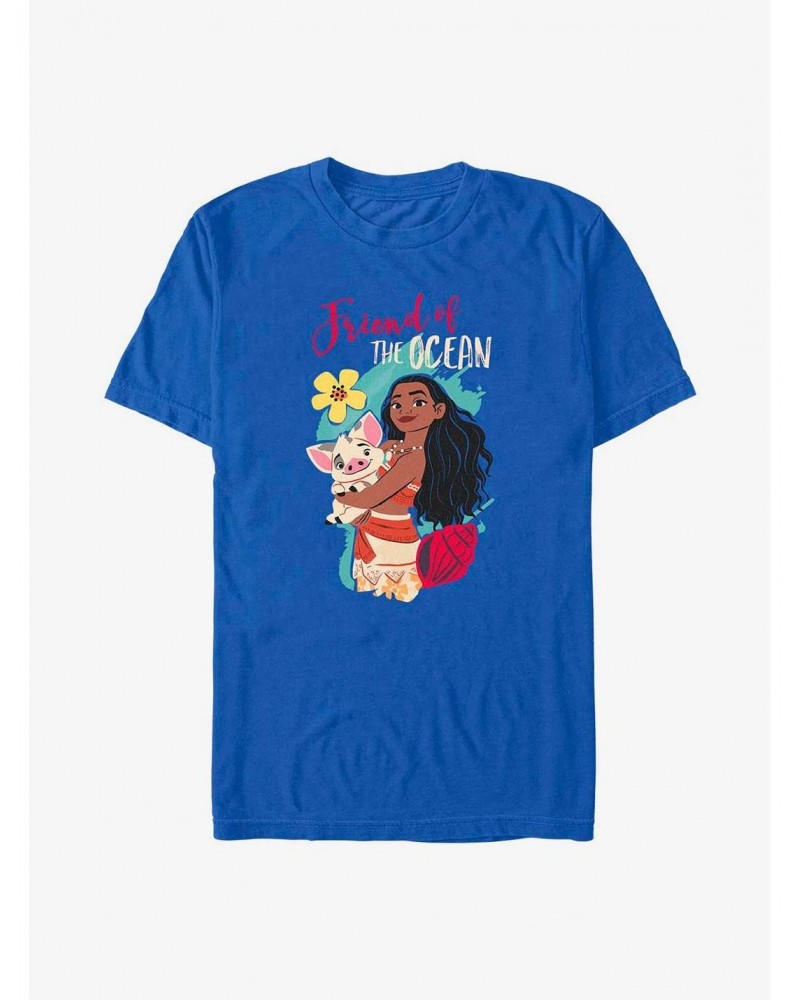 Disney Moana Friend Of The Ocean T-Shirt $11.23 T-Shirts