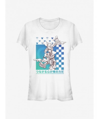 Disney Kingdom Hearts Power Friends Girls T-Shirt $9.21 T-Shirts