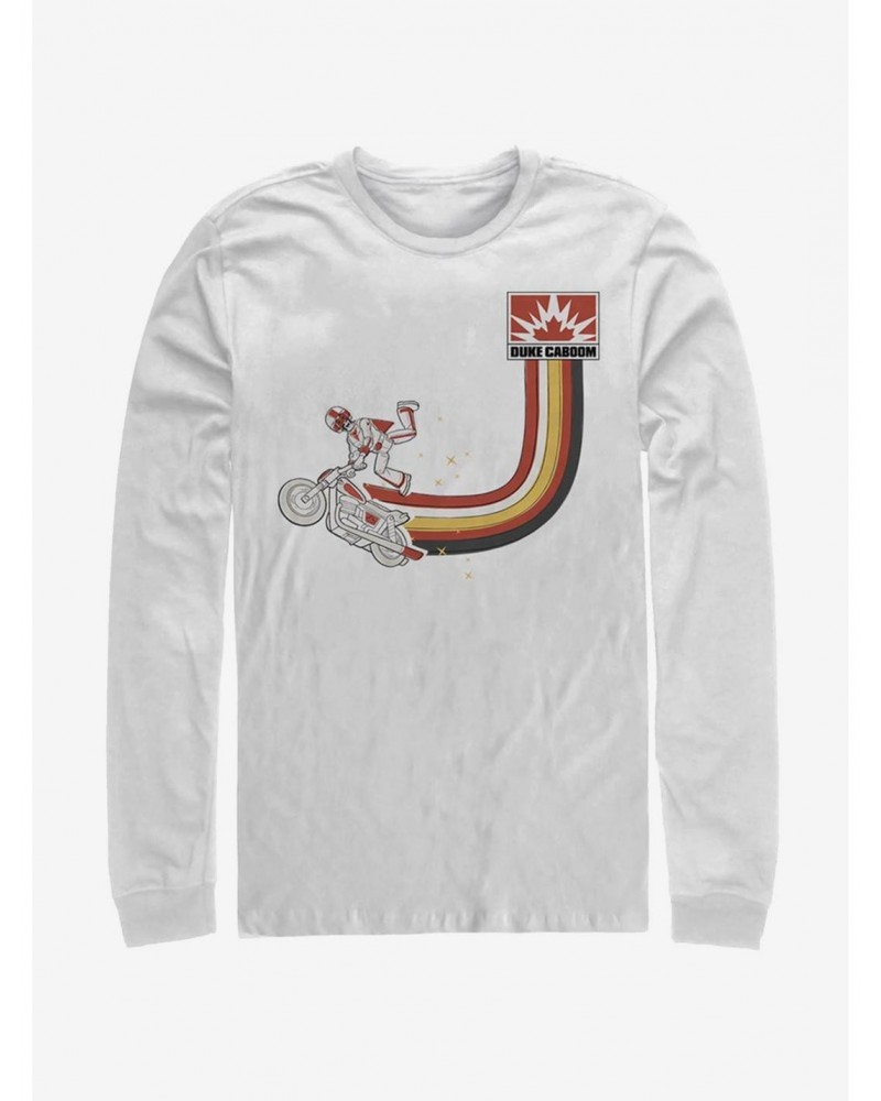 Disney Pixar Toy Story 4 Duke Caboom Long-Sleeve T-Shirt $15.13 T-Shirts