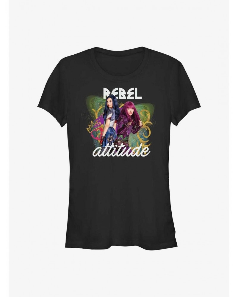 Disney Descendants Rebel Attitude Girls T-Shirt $10.96 T-Shirts