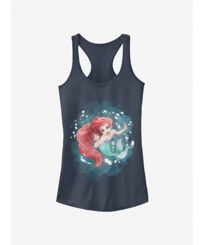 Disney Little Mermaid Sea Colors Girls Tank $9.21 Tanks