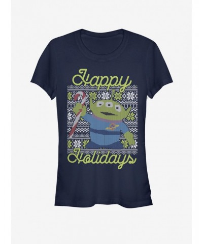 Disney Pixar Toy Story Alien Christmas Girls T-Shirt $7.72 T-Shirts